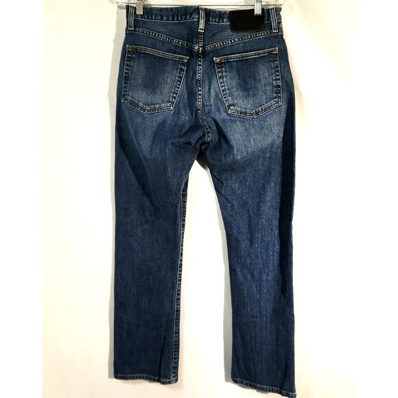 Eddie Bauer Relaxed Fit Straight Leg Jeans Size 32x32 Medium Wash Stretch - Picture 2 of 12